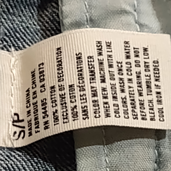 Women's American Eagle Outfitters Size Small Jean Jacket - Picture 4 of 9